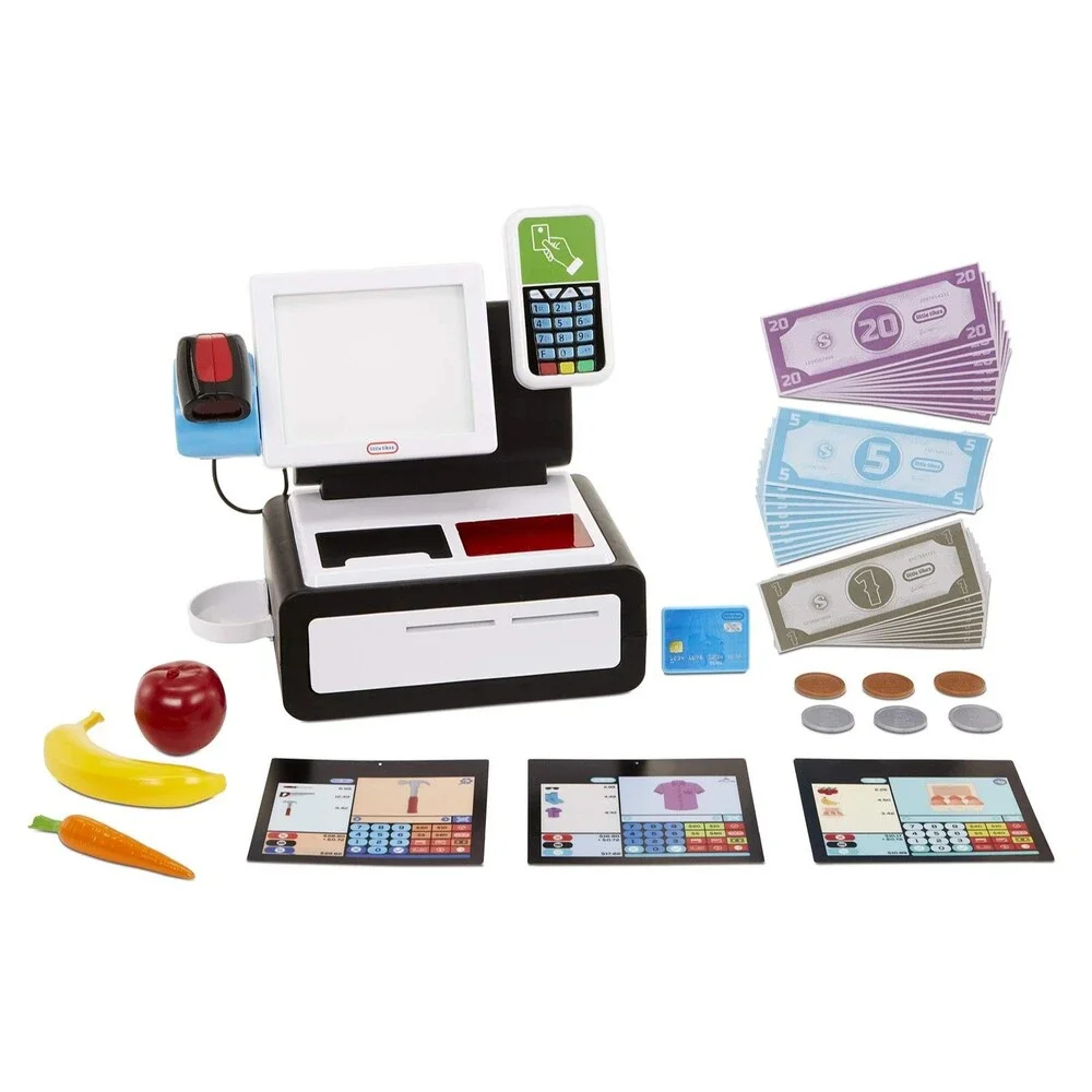 Little Tikes First Self-Checkout Stand Cash Register Pretend Play Toy Kids New